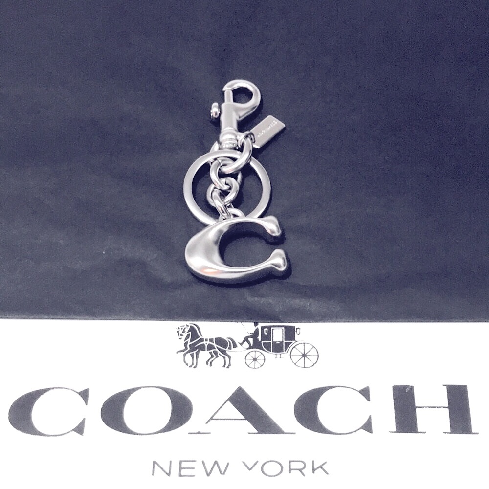 Coach Signature Bag Charm  BNWT